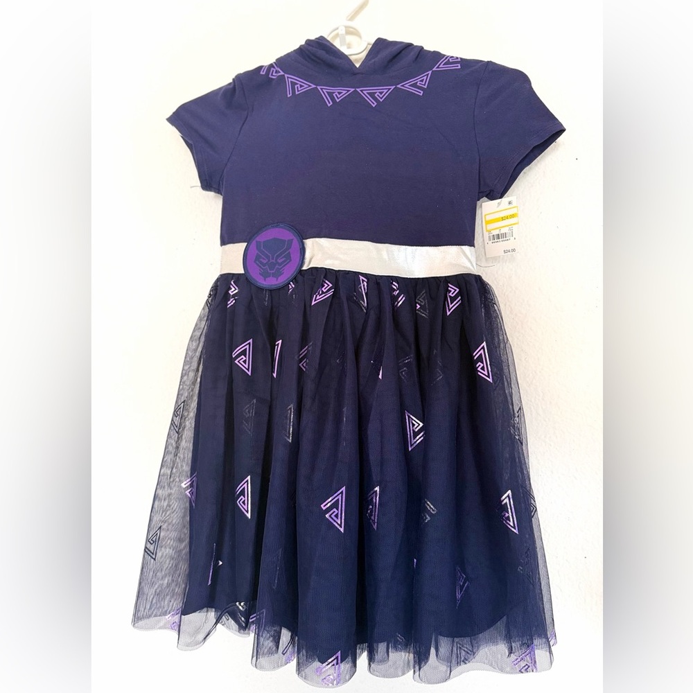 Marvel Superhero Costume in Navy and Violet